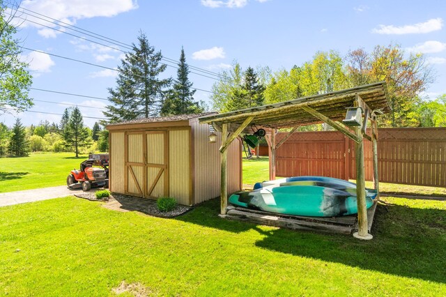 721 Maple Dr, Aurora, MN 55705 - view of shed