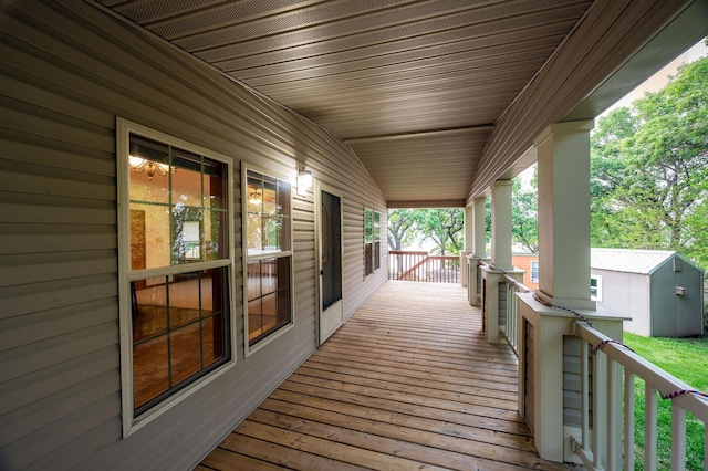 614 S Shore Dr S, Windom, MN 56101 - view of wooden terrace