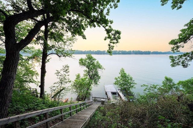 614 S Shore Dr S, Windom, MN 56101 - water view with a dock
