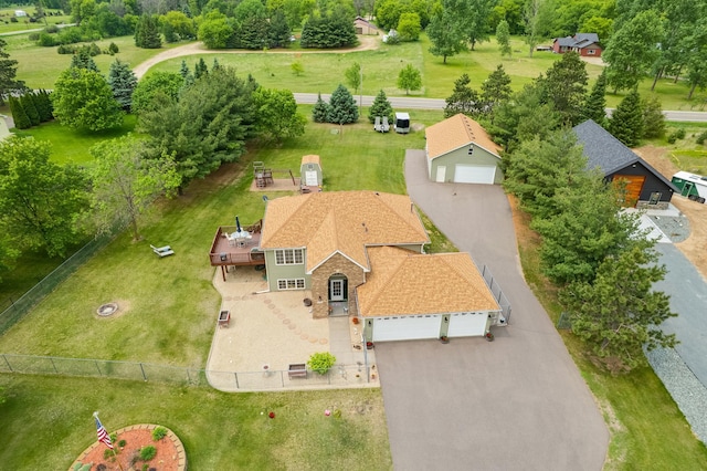 28610 Bay Shore Dr NW, Isanti, MN 55040 - view from above of property featuring a tree filled landscape
