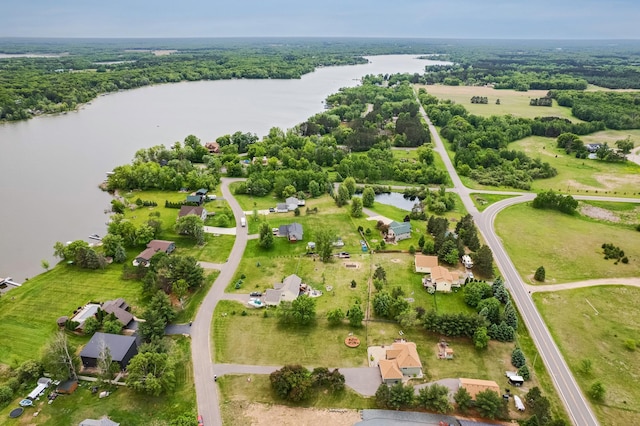 28610 Bay Shore Dr NW, Isanti, MN 55040 - drone / aerial view of a nearby body of water