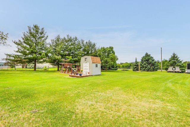 28610 Bay Shore Dr NW, Isanti, MN 55040 - view of yard featuring a playground