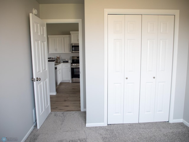 6321 83rd Ave S, Horace, ND 58047 - unfurnished bedroom with carpet floors, a closet, and baseboards