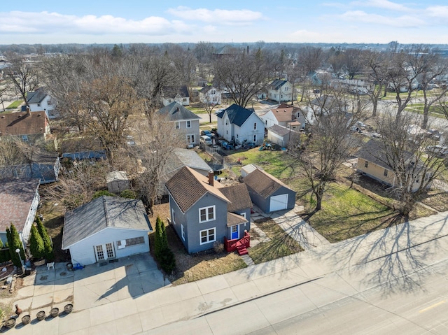 1010 8th Ave NE, Austin, MN 55912 - aerial perspective of suburban area with a tree filled landscape