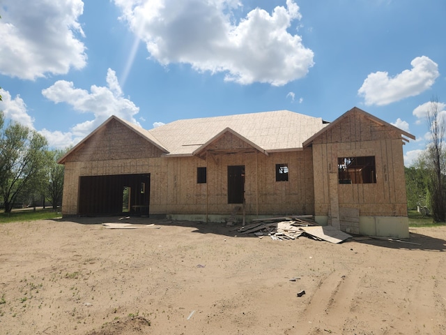 33006 Hilary Cir, Cambridge Twp, MN 55008 - property under construction featuring an attached garage