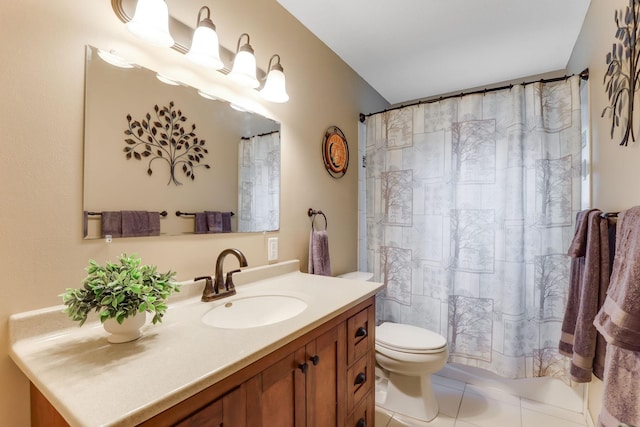 10432 102nd Pl, Maple Grove, MN 55369 - bathroom with toilet, vanity, and tile patterned flooring