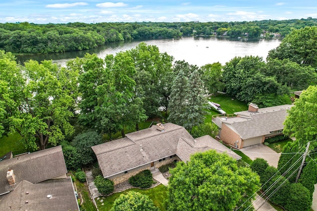 451 Reflection Rd, Apple Valley, MN 55124 - bird's eye view of a large body of water
