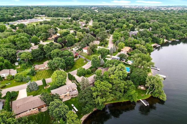 451 Reflection Rd, Apple Valley, MN 55124 - drone / aerial view of a nearby body of water