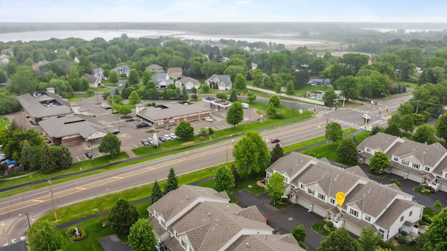 367 Ojibway Path, Lino Lakes, MN 55014 - aerial view of residential area featuring a nearby body of water