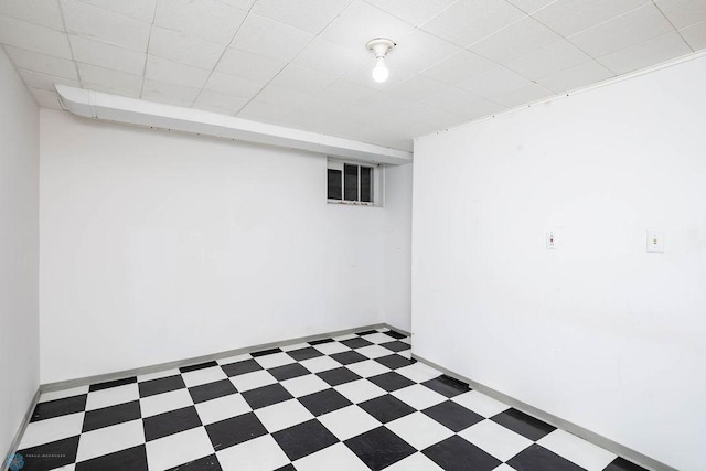 1209 5th St N, Fargo, ND 58102 - finished basement with tile patterned floors