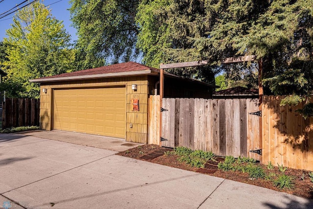 1209 5th St N, Fargo, ND 58102 - view of detached garage