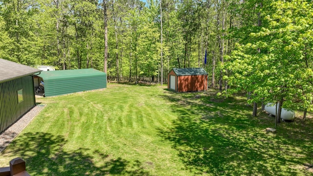 3015 Aspen Ter, Scott Twp, WI 54830 - view of green lawn
