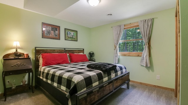 3015 Aspen Ter, Scott Twp, WI 54830 - bedroom with carpet flooring and baseboards