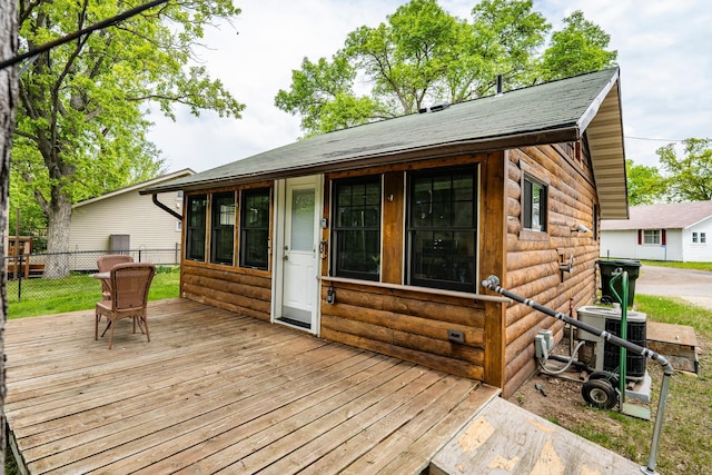30124 Circle Dr, Breezy Point, MN 56472 - view of deck