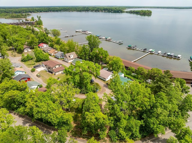 30124 Circle Dr, Breezy Point, MN 56472 - bird's eye view of a nearby body of water