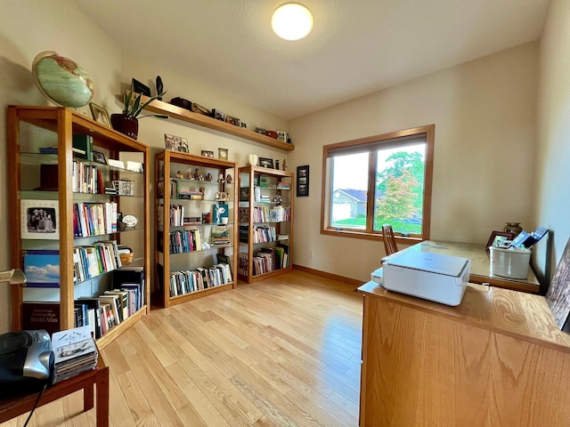 2774 Pine Ridge Blvd, Red Wing, MN 55066 - home office with wood finished floors and baseboards