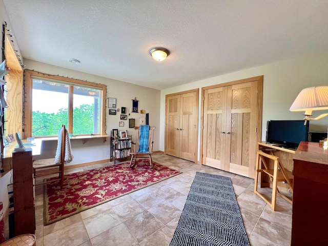 2774 Pine Ridge Blvd, Red Wing, MN 55066 - office area with baseboards and a textured ceiling