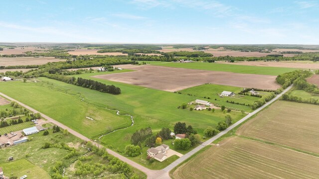 9020 120th Ave, Tilden Twp, WI 54724 - overview of rural landscape with farmland