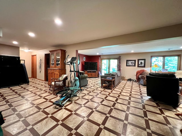 964 Aurora Cir, Red Wing, MN 55066 - living room with recessed lighting