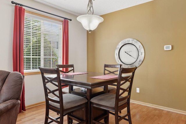 18571 98th Ave N, Maple Grove, MN 55311 - dining area featuring light wood-type flooring and baseboards