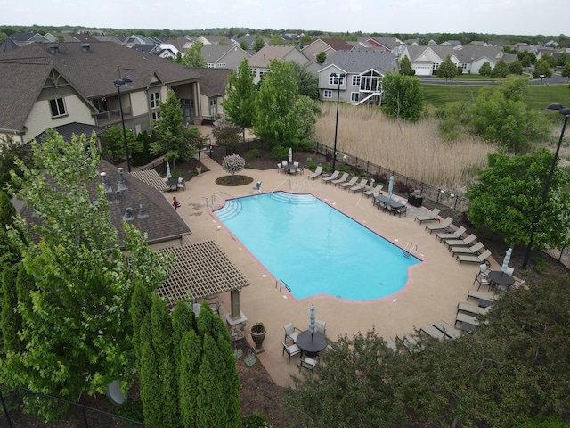 18147 73rd Pl N, Maple Grove, MN 55311 - community pool with a residential view and a patio