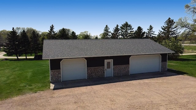 25797 Silver Beach Rd, Minnewaska Twp, MN 56334 - view of detached garage