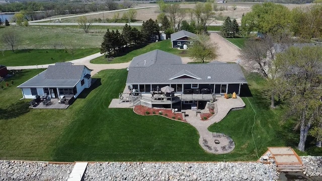 25797 Silver Beach Rd, Minnewaska Twp, MN 56334 - aerial view of property and surrounding area