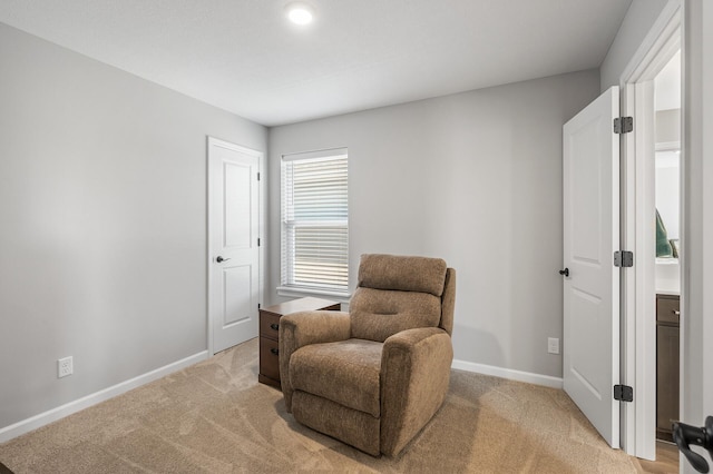 3011 Rum River Way, Anoka, MN 55303 - sitting room with light colored carpet and baseboards