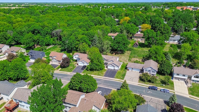 805 Natalie Dr, Buffalo, MN 55313 - aerial perspective of suburban area with a forest