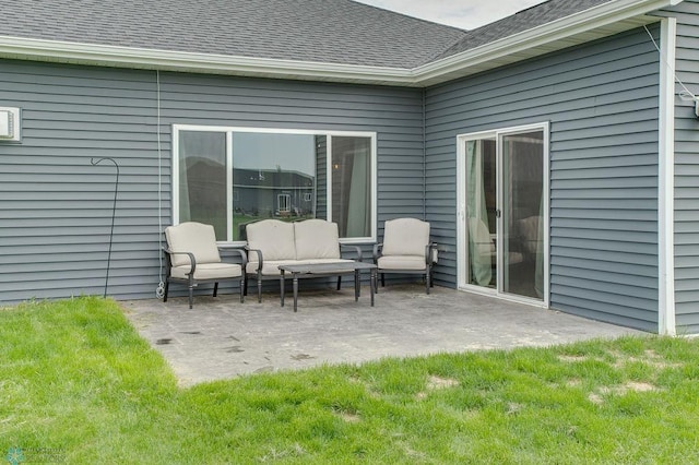 1908 65th Ave S, Fargo, ND 58104 - view of patio / terrace featuring outdoor lounge area