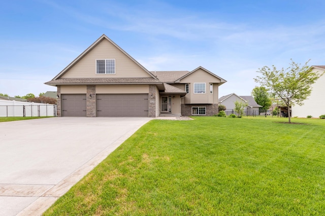 30259 Fox Run Rd, Stacy, MN 55079 - view of front of home with a garage, concrete driveway, and a shingled roof