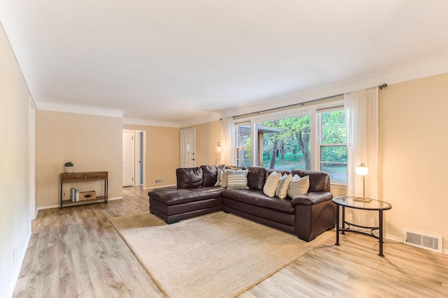 5725 Golden Valley Rd, Golden Valley, MN 55422 - living room featuring light wood finished floors and baseboards
