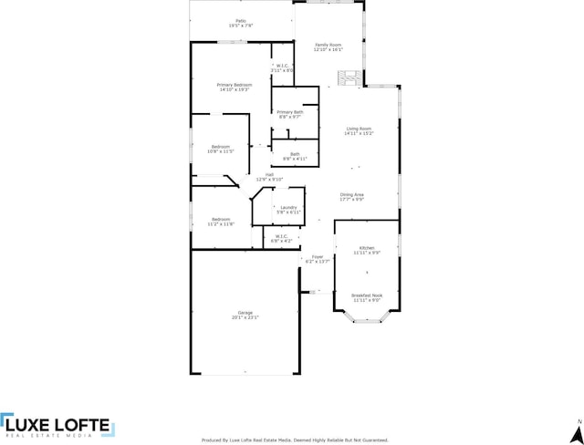 9149 Farnsworth Ave N, Brooklyn Park, MN 55443 - floor plan / room layout