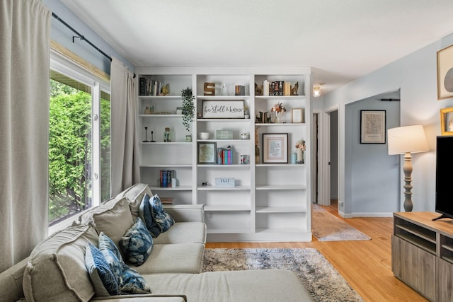 9301 Northwood Pkwy, New Hope, MN 55427 - living area with light wood-style flooring