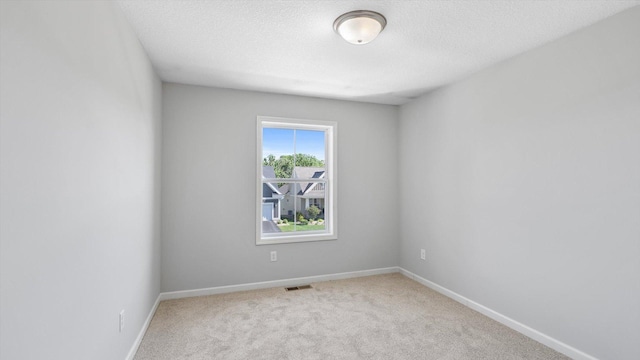 6455 Timber Arch Dr, Chaska, MN 55318 - empty room with carpet floors, baseboards, and a textured ceiling