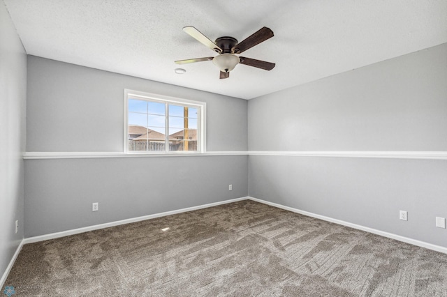 1586 Baywood Dr, Fargo, ND 58078 - carpeted empty room featuring ceiling fan and baseboards
