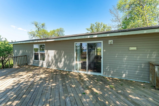 45379 Crystal Hills Dr, Lida Twp, MN 56572 - view of wooden deck