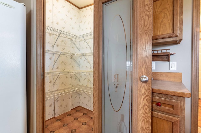 45379 Crystal Hills Dr, Lida Twp, MN 56572 - bathroom with ornamental molding