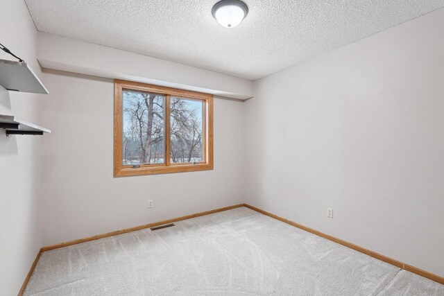 4985 142nd Ln NW, Ramsey, MN 55303 - spare room with carpet floors and a textured ceiling