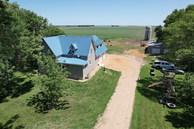 2032 70th Ave, Altona Twp, MN 56164 - aerial view of sparsely populated area