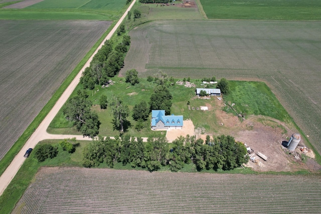 2032 70th Ave, Altona Twp, MN 56164 - aerial view of property's location with rural landscape and abundant farmland