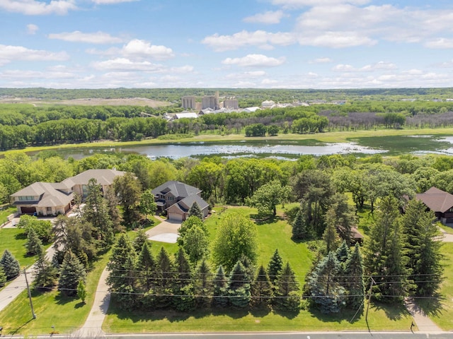 4301 Overlook Dr, Bloomington, MN 55437 - drone / aerial view of a large body of water