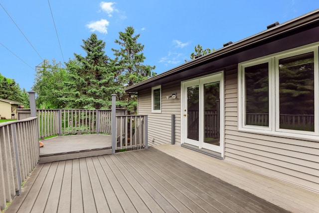11622 Rio Loma Ln, Burnsville, MN 55337 - view of wooden terrace