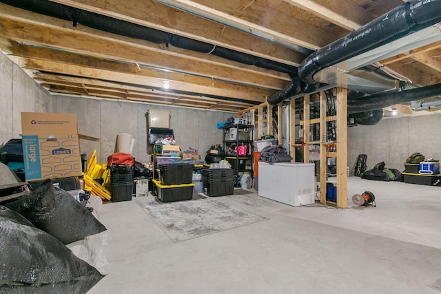 12905 Jewell Cir NE, Blaine, MN 55449 - view of unfinished basement