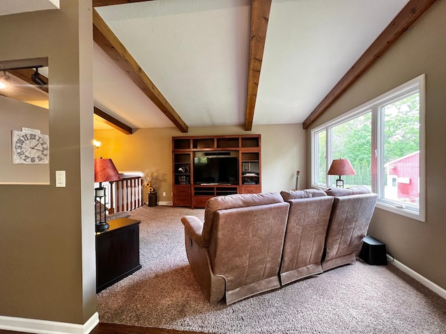 17300 Baseline Ave, Sand Creek Twp, MN 55352 - living area with baseboards and carpet