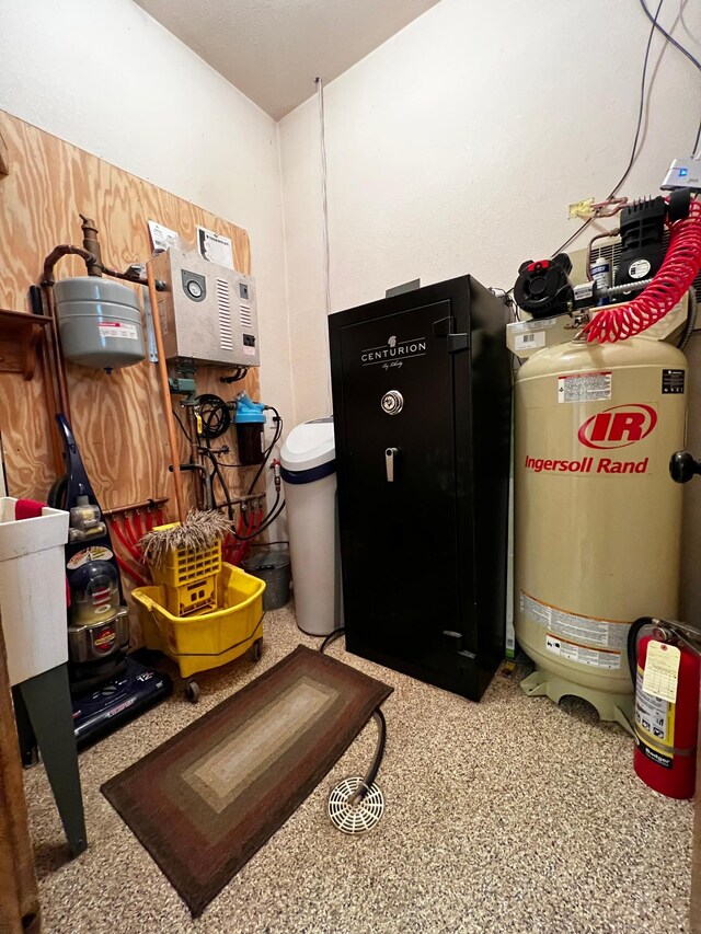 17300 Baseline Ave, Sand Creek Twp, MN 55352 - detailed view of a fire extinguisher