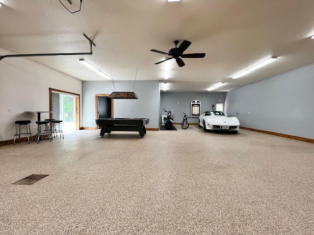 17300 Baseline Ave, Sand Creek Twp, MN 55352 - garage featuring baseboards