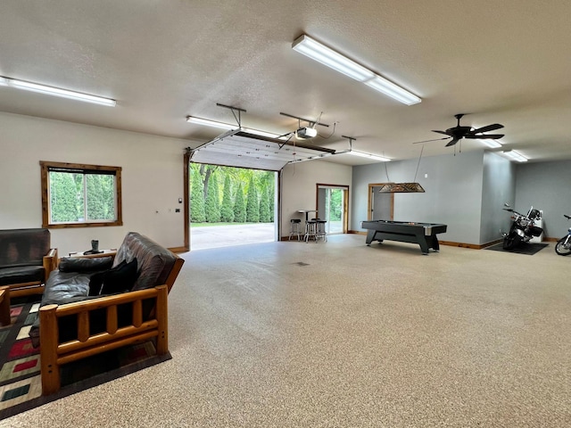 17300 Baseline Ave, Sand Creek Twp, MN 55352 - garage featuring a garage door opener