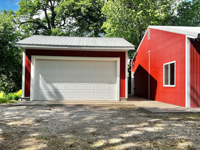 17300 Baseline Ave, Sand Creek Twp, MN 55352 - view of detached garage