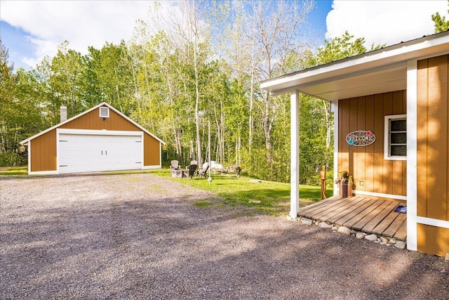 2614 Leroy Rd, Eveleth, MN 55734 - view of detached garage